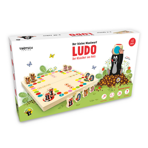 TR&Ouml;TSCH - Der kleine Maulwurf Spiel Ludo - 