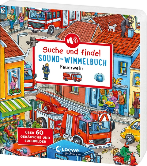 Suche und finde! Sound-Wimmelbuch - Feuerwehr