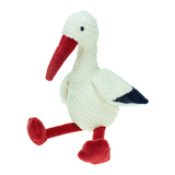 TR&Ouml;TSCH - Pl&uuml;sch Storch geh&auml;kelt 21 cm - 