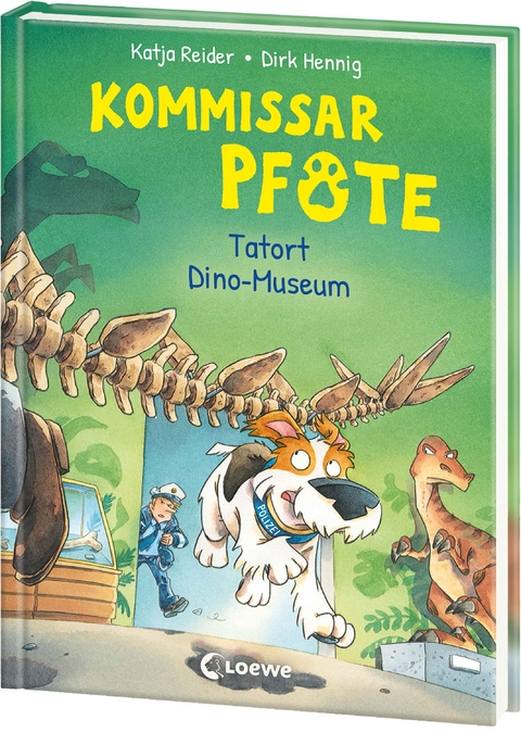 Kommissar Pfote (Band 9) - Tatort Dino-Museum - Katja Reider