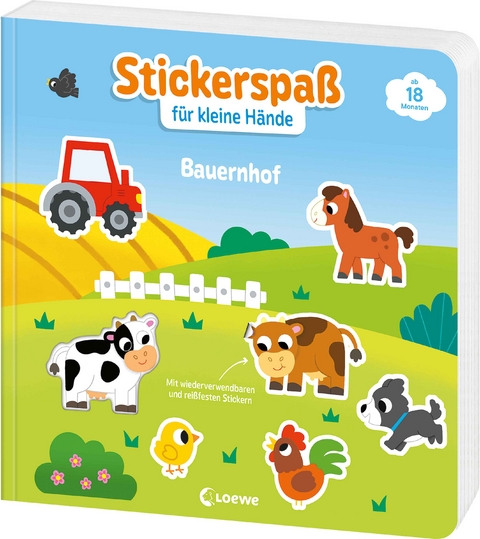 Stickerspa&szlig; f&uuml;r kleine H&auml;nde - Bauernhof