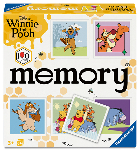 memory&reg; Winnie Puuh - Gesellschaftsspiel & Brettspiel ab 3 Jahre - William H. Hurter