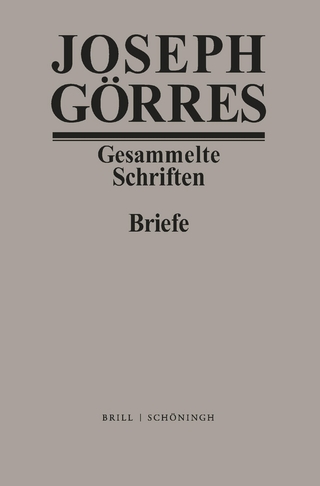 Joseph Görres. Briefe Band 4