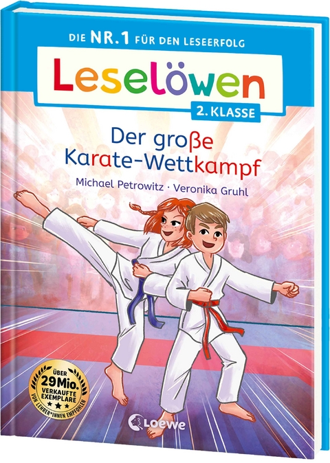 Lesel&ouml;wen 2. Klasse - Der gro&szlig;e Karate-Wettkampf - Michael Petrowitz