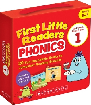 First Little Readers: Phonics Set 1 / Short Vowels, Blends & More (Single-Copy Set): 20 Decodable Books for Beginning Readers