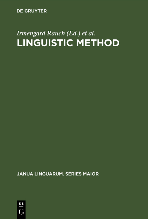 Linguistic Method - 
