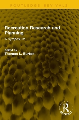 Recreation Research and Planning - 