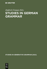 Studies in German Grammar - 
