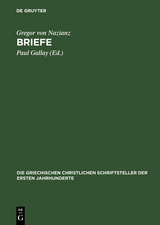 Briefe -  Gregor von Nazianz