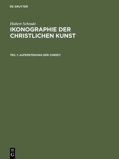 Auferstehung der Christi - Hubert Schrade