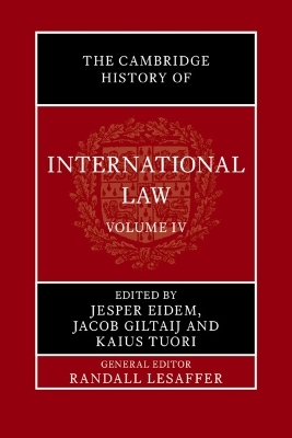 The Cambridge History of International Law: Volume 4, International Law in the Middle East and the Mediterranean during Antiquity