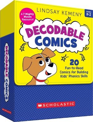 Decodable Comics (Multiple-Copy Set): 20 Fun-To-Read Comics for Building Kids' Phonics Skills - Lindsay Kemeny
