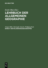Bev&ouml;lkerungsgeographie - J&uuml;rgen B&auml;hr, Christoph Jentsch, Wolfgang Kuls