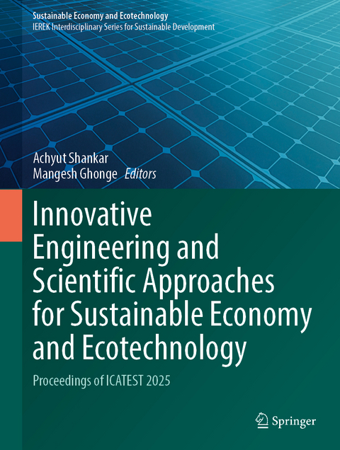 Innovative Engineering and Scientific Approaches for Sustainable Economy and Ecotechnology - 
