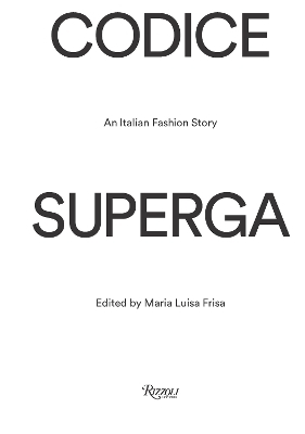 Codice Superga - Maria Luisa Frisa