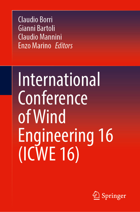 International Conference of Wind Engineering 16 (ICWE 16) - 