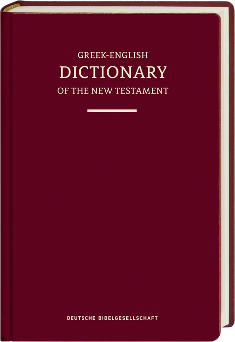 A Concise Greek-English Dictionary of the New Testament - Barclay M. Newman
