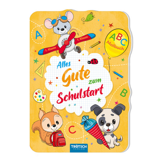 TRÖTSCH - ABC-Malbuch Zum Schulstart Tierfreunde