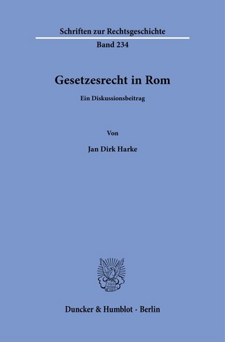 Gesetzesrecht in Rom
