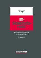 IT-Sicherheitsrecht - Voigt, Paul