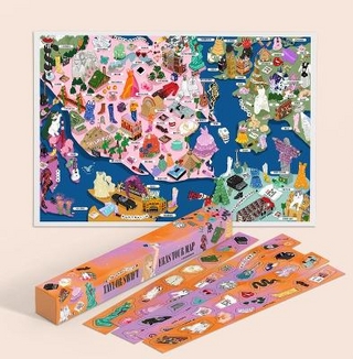 The Unofficial Taylor Swift Eras Tour Map