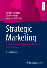 Strategic Marketing - Tomczak, Torsten; Reinecke, Sven; Gollnhofer, Johanna