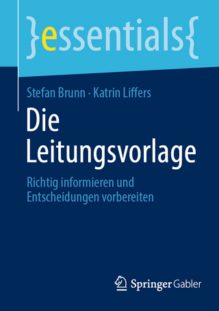 Die Leitungsvorlage