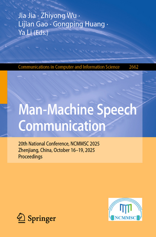 Man-Machine Speech Communication