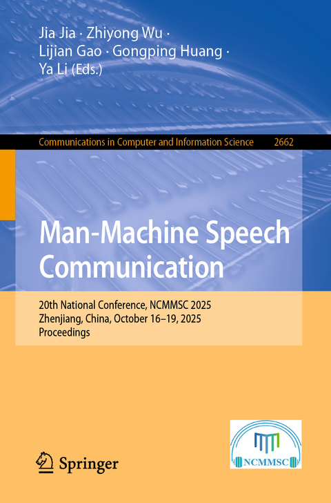 Man-Machine Speech Communication - 