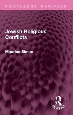 Jewish Religious Conflicts
