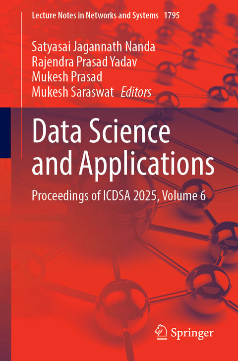 Data Science and Applications - 