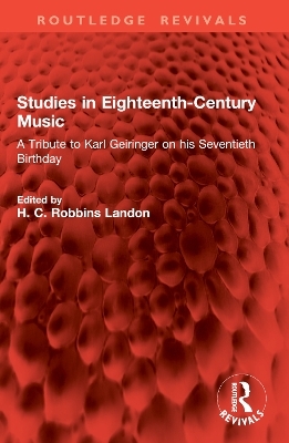 Studies in Eighteenth-Century Music