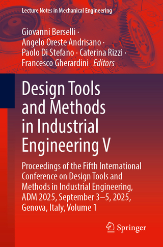 Design Tools and Methods in Industrial Engineering V