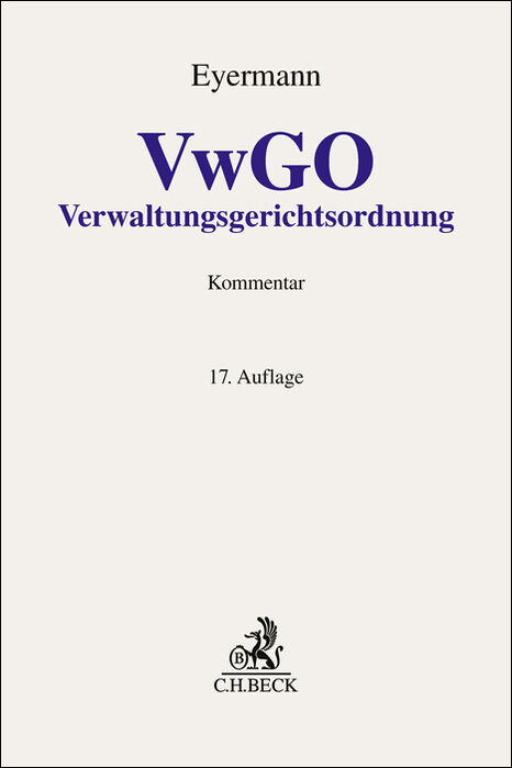 Verwaltungsgerichtsordnung. VwGO - Erich Eyermann