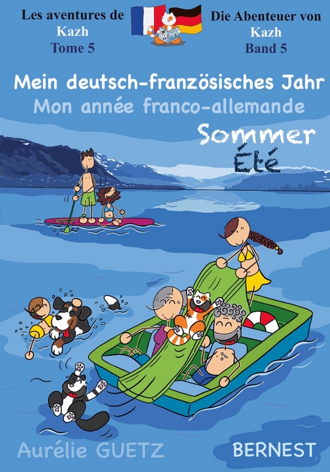 Les aventures de Kazh, Tome 5 - Die Abenteuer von Kazh, Band 5 - Aur&eacute;lie Guetz