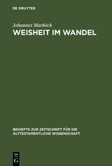 Weisheit im Wandel - Johannes Marb&ouml;ck