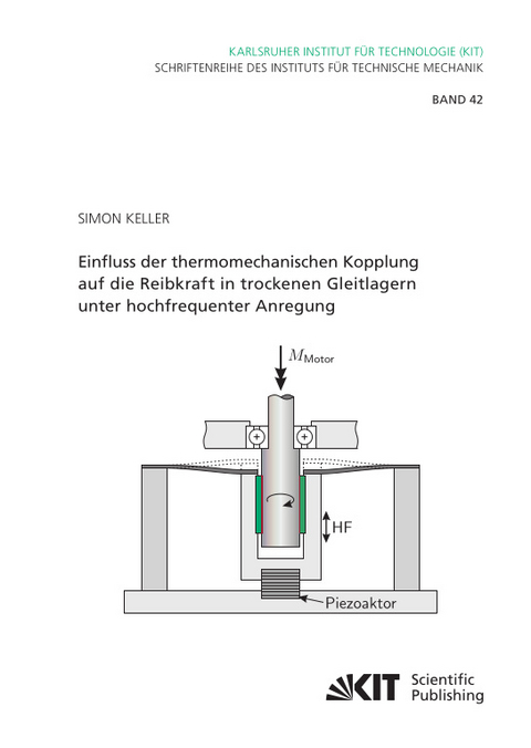 Einfluss der thermomechanischen Kopplung auf die Reibkraft in trockenen Gleitlagern unter hochfrequenter Anregung - Simon Keller