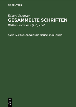 Psychologie und Menschenbildung