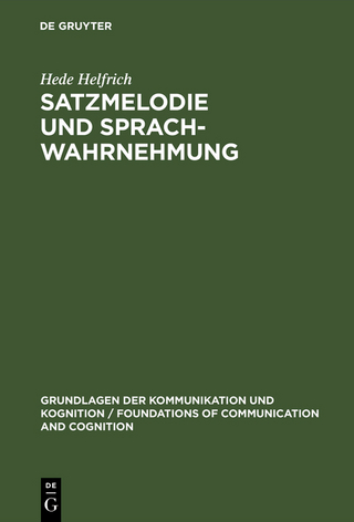 Satzmelodie und Sprachwahrnehmung