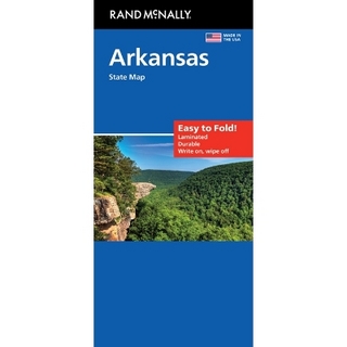 Rand McNally Easy to Fold: Arkansas State Map