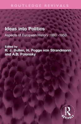 Ideas into Politics - 