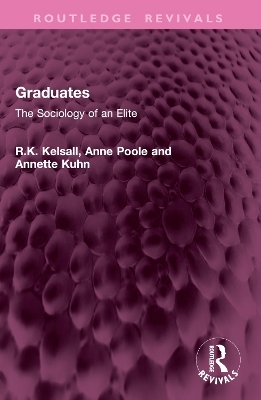 Graduates - R.K. Kelsall, Anne Poole, Annette Kuhn