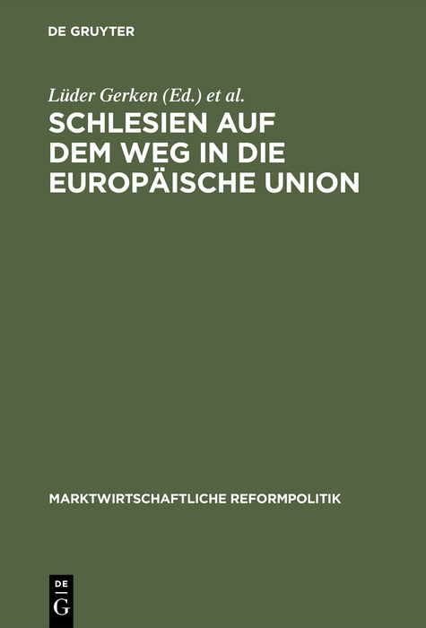 Schlesien auf dem Weg in die Europäische Union - 