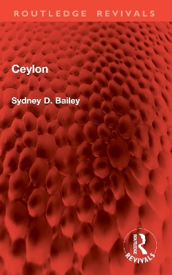 Ceylon - Sydney D. Bailey