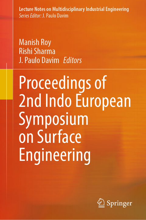 Proceedings of 2nd Indo European Symposium on Surface Engineering - 