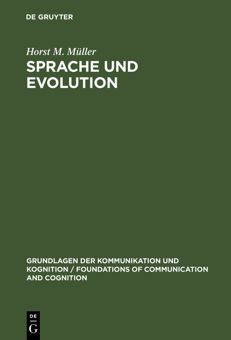 Sprache und Evolution - Horst M. Müller