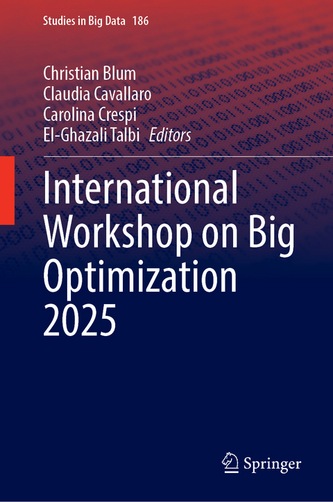 International Workshop on Big Optimization 2025 - 