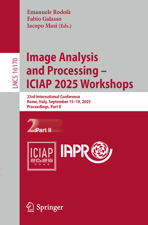 Image Analysis and Processing - ICIAP 2025 Workshops - 