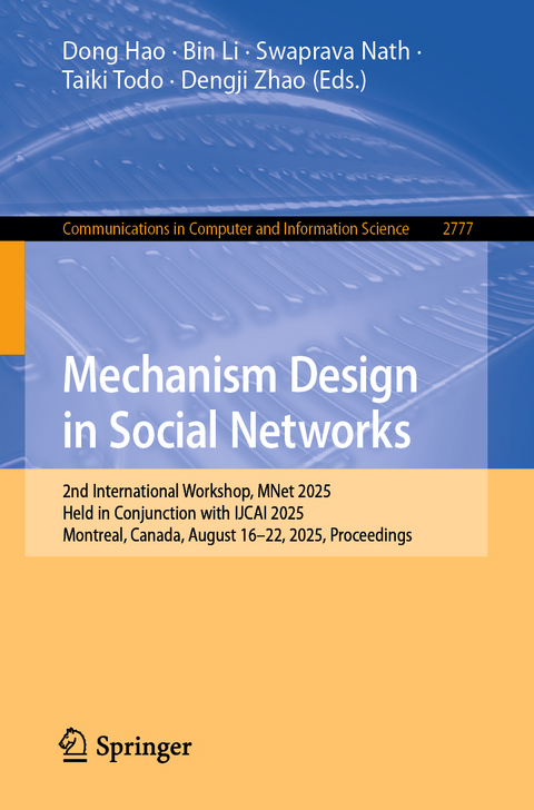 Mechanism Design in Social Networks - 