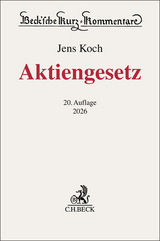 Aktiengesetz. AktG - Hüffer, Uwe; Koch, Jens
